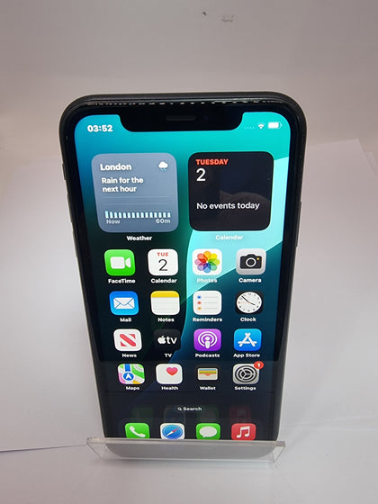 Apple iPhone XR 128GB Black, DUAL SIM , UNLOCKED , 80% BATTERY LIFE ,NOT BOXED .