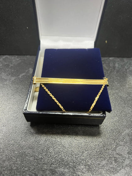 14ct Gold Tie Slide, 6.3g