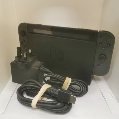 Nintendo Switch Console, 32GB + Grey Joy-Con, Unboxed