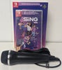 Boxed Let's Sing 2024 Switch Game With Microphone