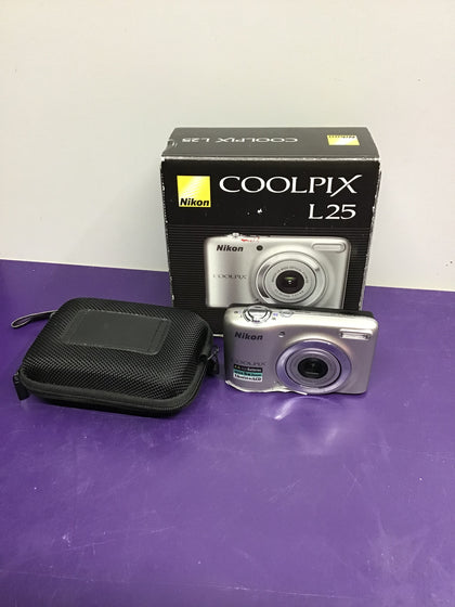 Nikon Coolpix L25 Digital Camera, Black