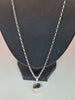 new other silver chain with locket 925, weight 10.3g ,lenght 24"
