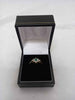 9K Hallmarked Gold Ring 2.3g Size O With Box