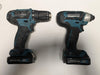 Makita CLX224AJ 12V CXT 2 Piece Cordless Kit 2 x 2 0Ah Batteries Charger in Case