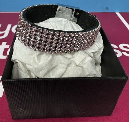 SWAROVSKI PINK GEM BRACLET BOXED