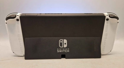 Switch Console, 64GB OLED + White Joy-Con, Unboxed