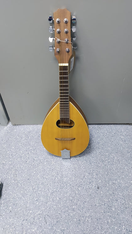 Flat-backed mandolin