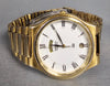 **Sale** Seiko SQ Quartz White Dial 2/Tone Gents Watch, 5Y23-8150