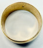 9ct yellow gold wedding band with diamond size Q 1/2