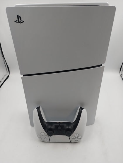 Sony Playstation 5 Slim Digital Console, 1TB, White, Unboxed with leads and one controller
