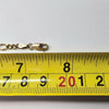 9ct Yellow Gold Figaro Bracelet 7.5"