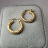 18ct Gold Hoop Earrings
