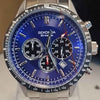 Sekonda Velocity Chronograph Men's Watch | Stainless Steel Case & Bracelet with Blue dial