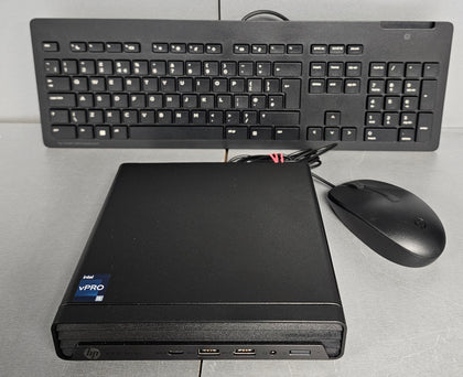 HP Pro Mini 400 G9 Desktop PC i5-12500t / 16GB Ram / 256GB SSD / Win 11