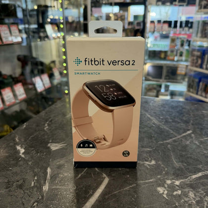 Fitbit Versa 2 Fitness Tracker Rose Gold Gps Smartwatch With Alexa Voice Control