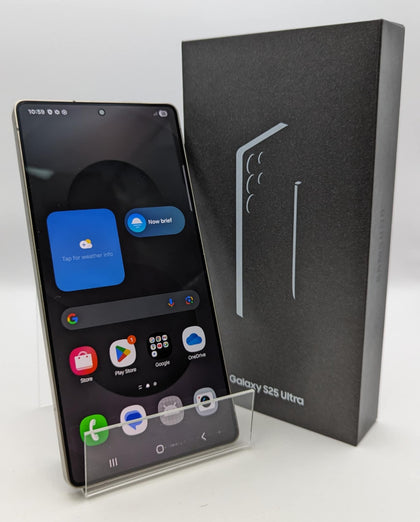 Samsung Galaxy S25 Ultra 512GB Titanium Black, W/Stylus Pen, Unlocked, Boxed