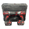 Milwaukee M18 BPP2Q-402C 18V 2 x 4.0Ah Li-Ion RedLithium Cordless Twin Pack
