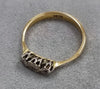 18ct Gold Diamond Ring Size "N"