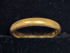 22ct Yellow Gold Band Ring - 3.9G - Size M - Hallmarked