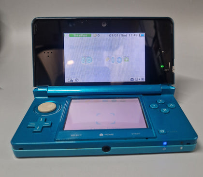 Nintendo 3DS Console, Aqua Blue, Boxed