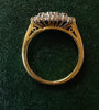 18CT 4G Diamond Yellow Gold Ring Size-I