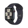 Apple Watch SE Gen 2 (GPS + Cellular, 44mm) - Midnight Aluminium Case with Sport Band