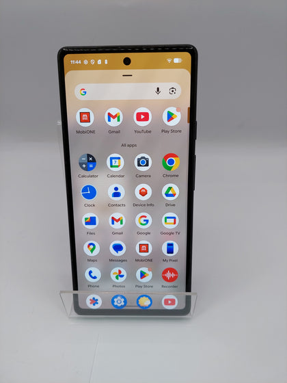 Google Pixel 6A 128GB Charcoal Unlocked-MINOR SCREEN BURN ON BOTTOM CAN BE SEEN ON WHITE BACKGROUND