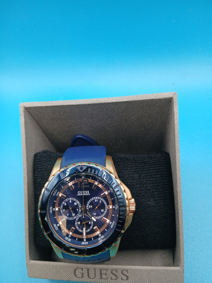 Guess Men's Maverick Rose Gold Gents Watch W0485G1