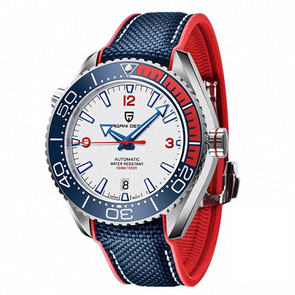 Pagani Design PD-1679 Seamaster Planet Ocean 100M Waterproof Dive Watch NH35 Automatic Mechanical Watch 42mm Ceramic Bezel Sapphire Crystal Luminous