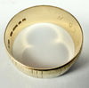 9ct yellow gold ring M 1/2