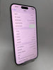 Apple iPhone 15 Pro Max - 256GB BH 100% Apple Warranty Aug 2025