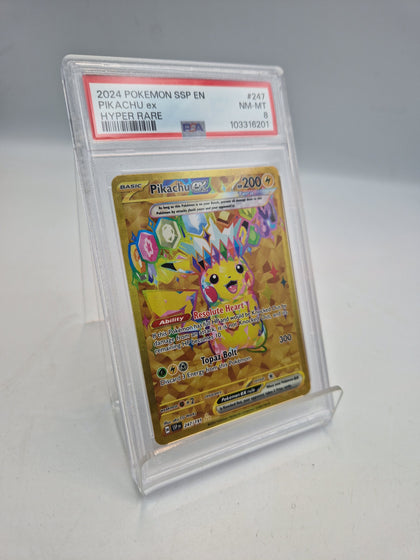 Pokemon TCG pikachu ex hp200 trading card unboxed
