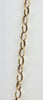 9ct Yellow Gold Hoop Chain 26"