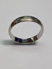 9CT WHITE GOLD WEDDING BAND RING PRESTON STORE