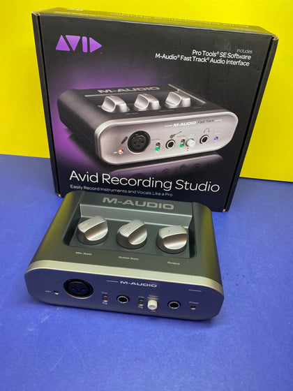 Avid Recording studio interface