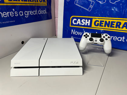 Playstation 4 Console, 500GB White, Unboxed