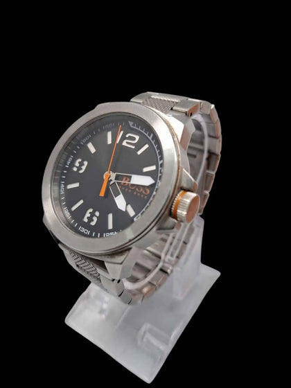 Hugo Boss Orange New York Mens Quartz Watch On Steel Bracelet - Boxed With Extra Links