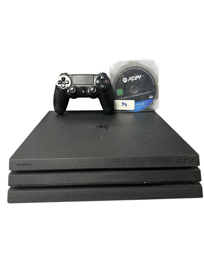 Playstation 4 Pro Console, 1TB Black, Unboxed
