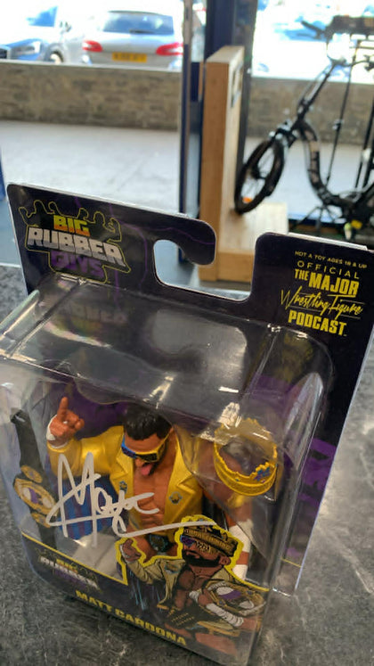 MWFP Matt Cardona Signed Figure - Major Bendies - Deathmatch King Figure