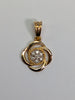 18ct Gold Diamond Pendant