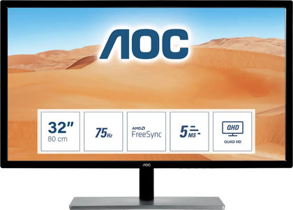 AOC Q3279VWFD8 LED Monitor *Collection Only*