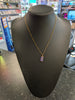 9ct Gold Necklace With Jade Pendant