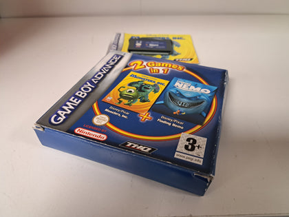 Finding Nemo & Monsters Inc - Gameboy Advance - Great Yarmouth
