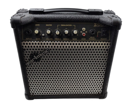 Gear4music S15G 15W Electric Guitar Amplifier Black 