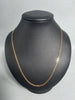 9ct GOLD NECKLACE 2.3G 375 16'' in Length