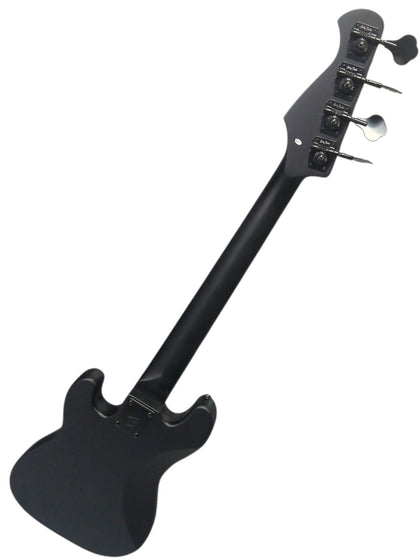 Harley Benton PB-20 Electric 4-String Bass Guitar - Stealth Black - Standard Series