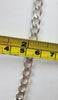 Silver Curb Chain 20"