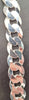 *BRAND NEW* 925 Sterling Silver Thick Curb Chain Necklace - Weight 129.7 Grams - Length 24"