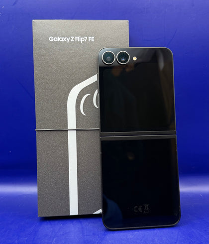 Samsung Galaxy Z Flip7 FE 128GB Black Unlocked Boxed - Chesterfield