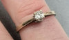 9ct GOLD DIAMOND RING 0.25ct